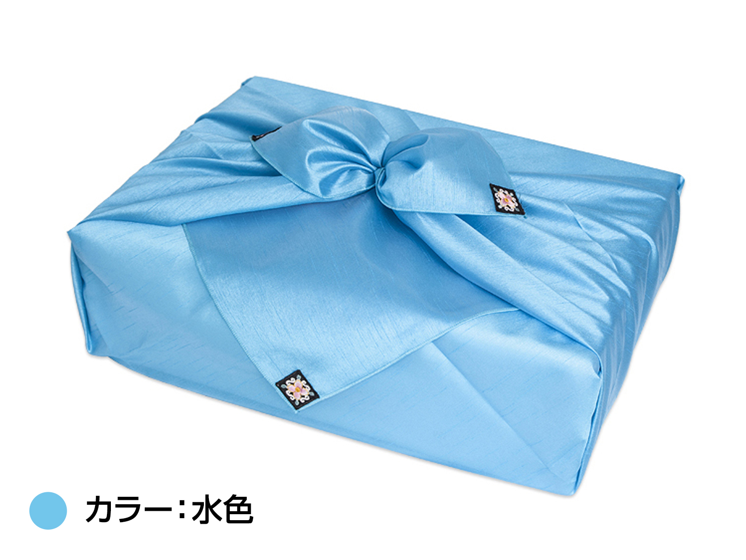 韓国風呂敷 ポジャギ（中）/黄/ミント/薄ピンク/水色