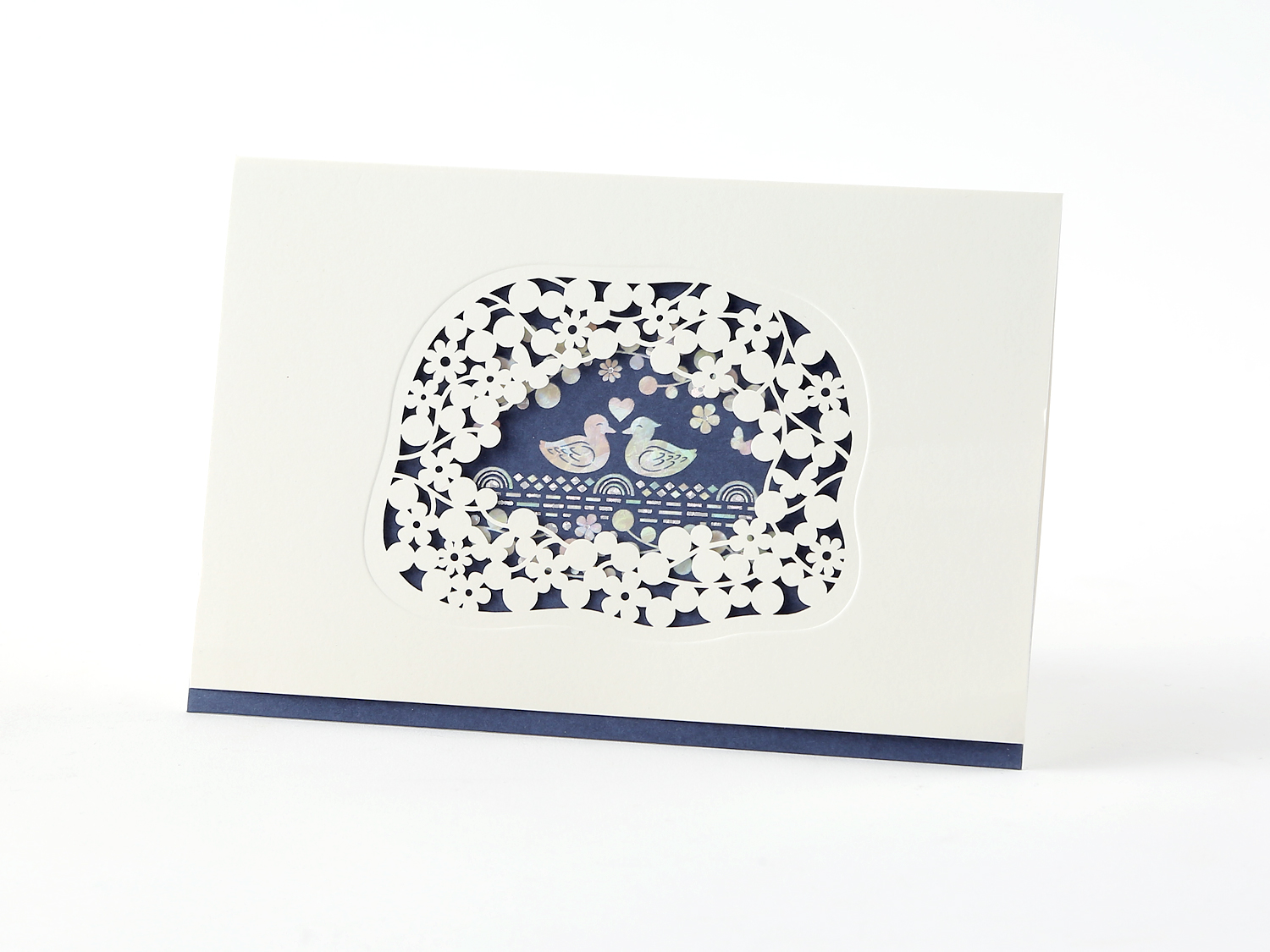 50％OFFセール　結婚式招待状BH-5142 愛の饗宴/白紙/10部セット