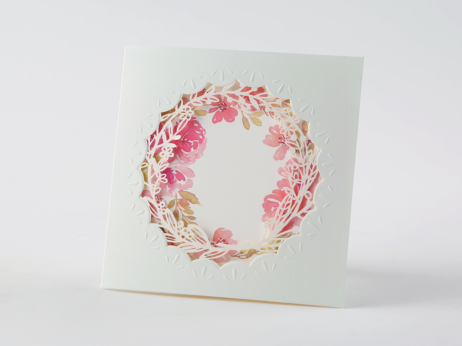 50％OFFセール　結婚式招待状BH-6134 秘密の花園/白紙/10部セット