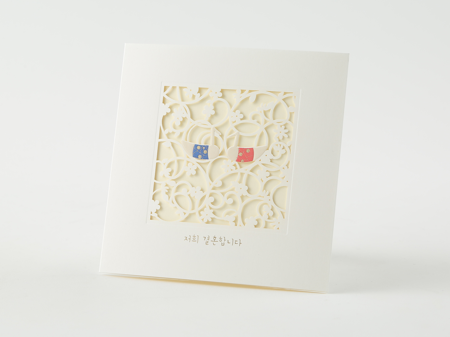 50％OFFセール　結婚式招待状BH-7203 Promise of love/白紙/10部セット