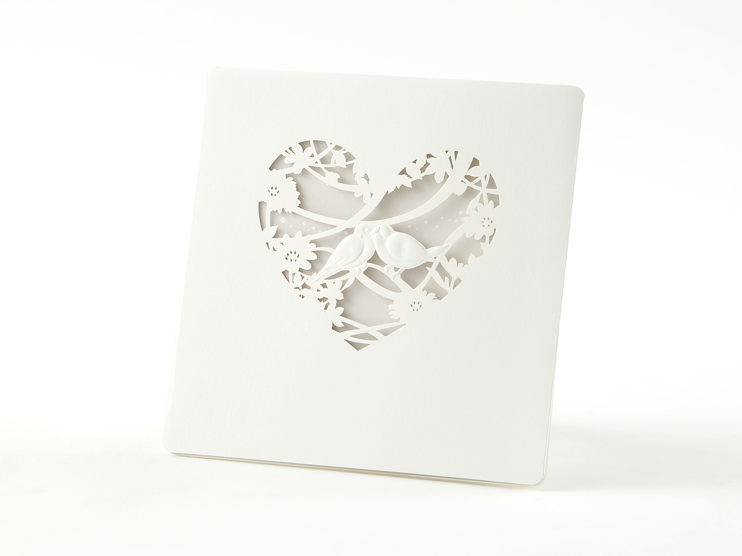 50%OFFセール　結婚式招待状BH-3259 愛のあいさつ/白紙/10部セット