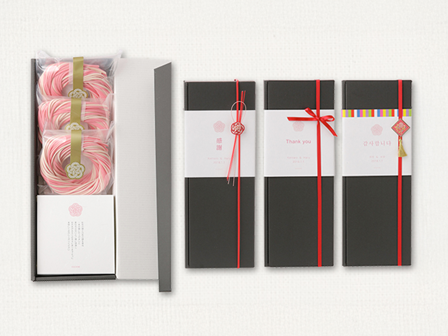 紅白麺KASANE/3食入り/和・洋・韓